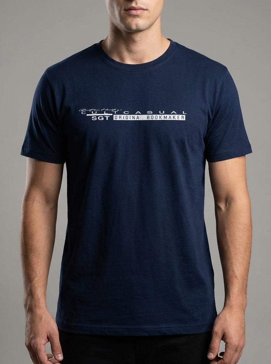 T-Shirt - Navy Blue (Branded Style)