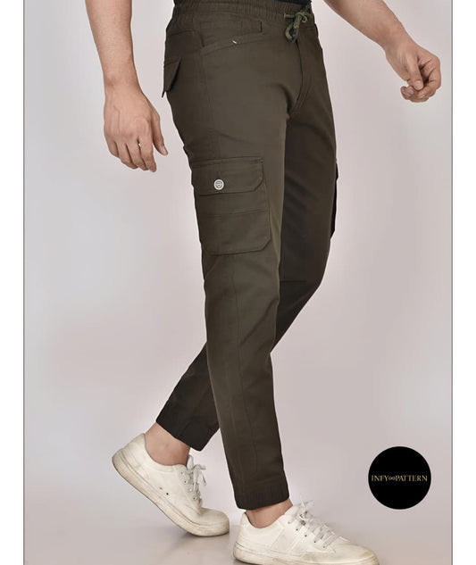 Brown Cargo Baggy Pants - Relaxed Fit Casual Wear
